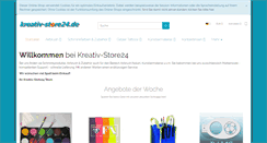 Desktop Screenshot of kreativ-store24.de